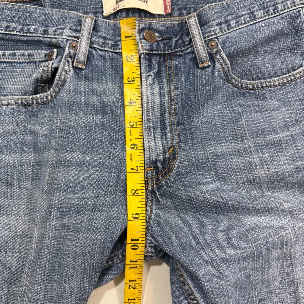 Levis Mens 527 Jeans 32x32 Medium Wash Denim Boot Cut Western Cowboy Work